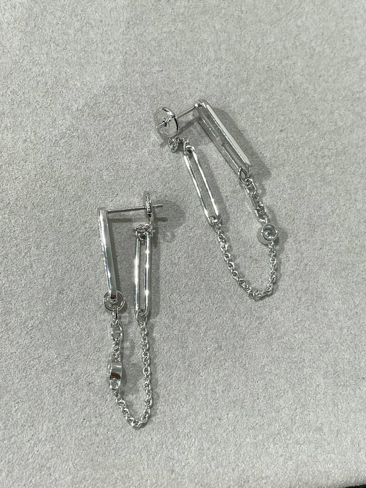¡®Dream¡¯CHAINE CHAOS DIAMOND DROP EARRINGS