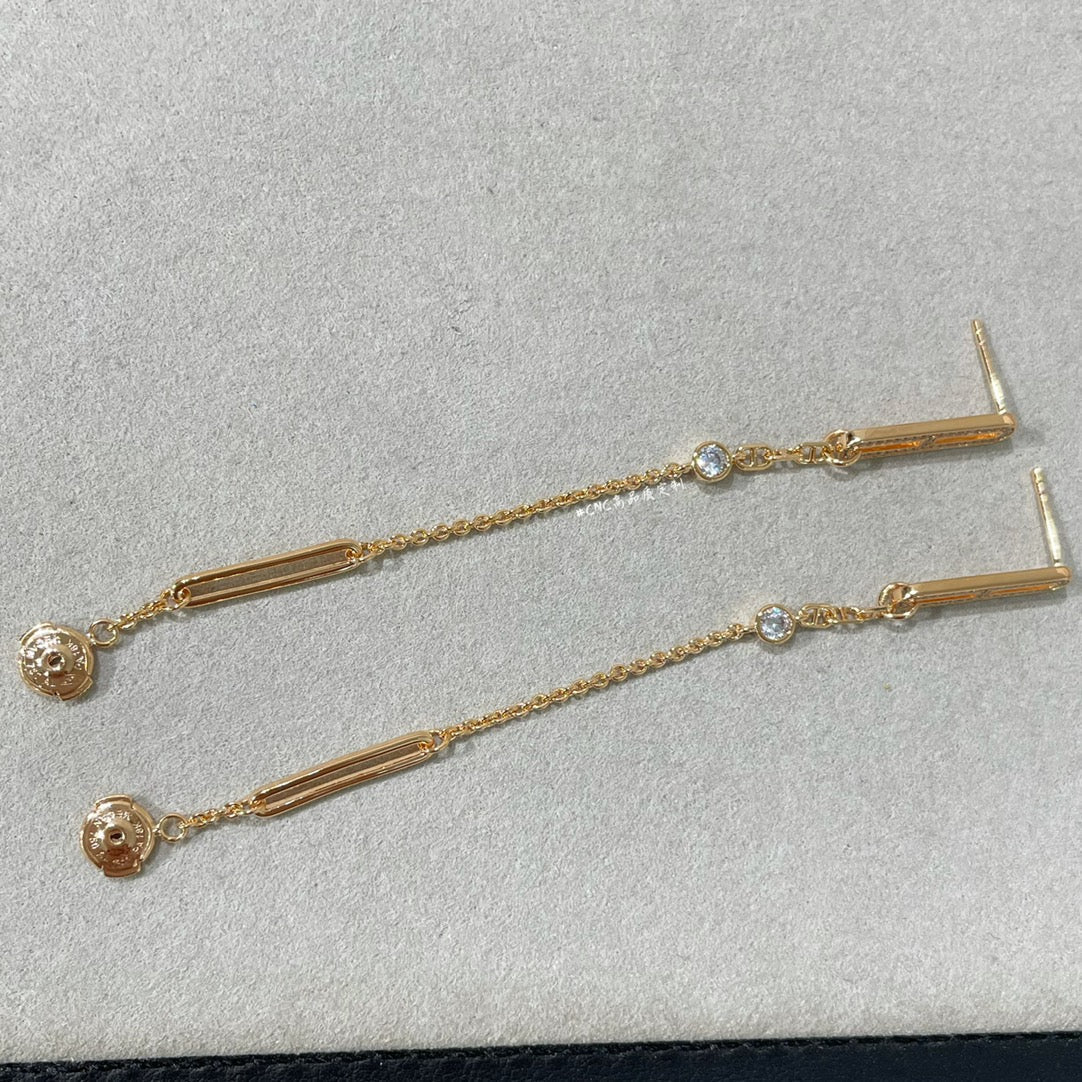 ¡®Dream¡¯CHAINE CHAOS DIAMOND DROP EARRINGS