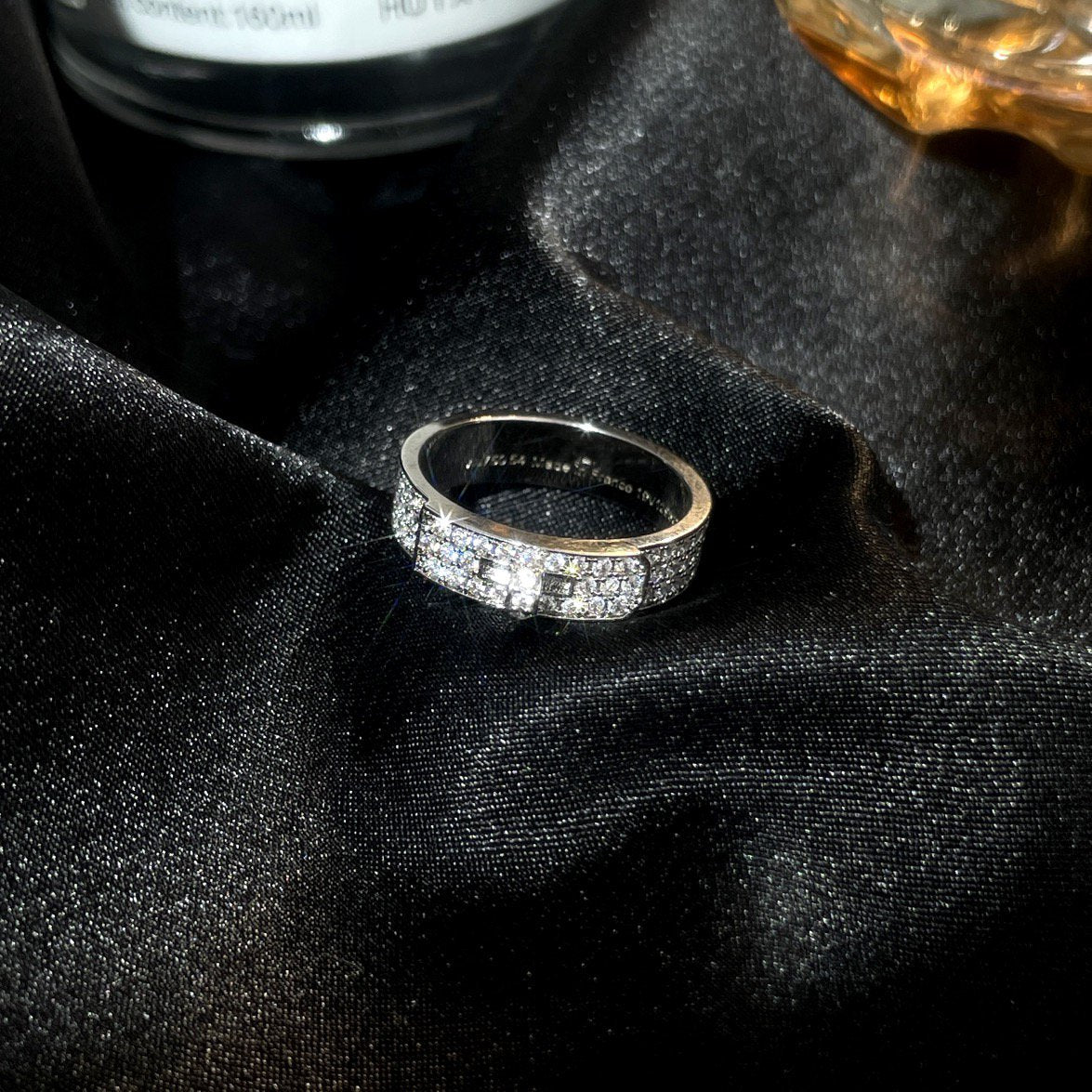 ¡®Dream¡¯KELLY SILVER DIAMOND RING