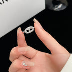 ¡®Dream¡¯RONDE SMALL SILVER DIAMOND RING