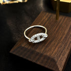 ¡®Dream¡¯RONDE SMALL SILVER DIAMOND RING
