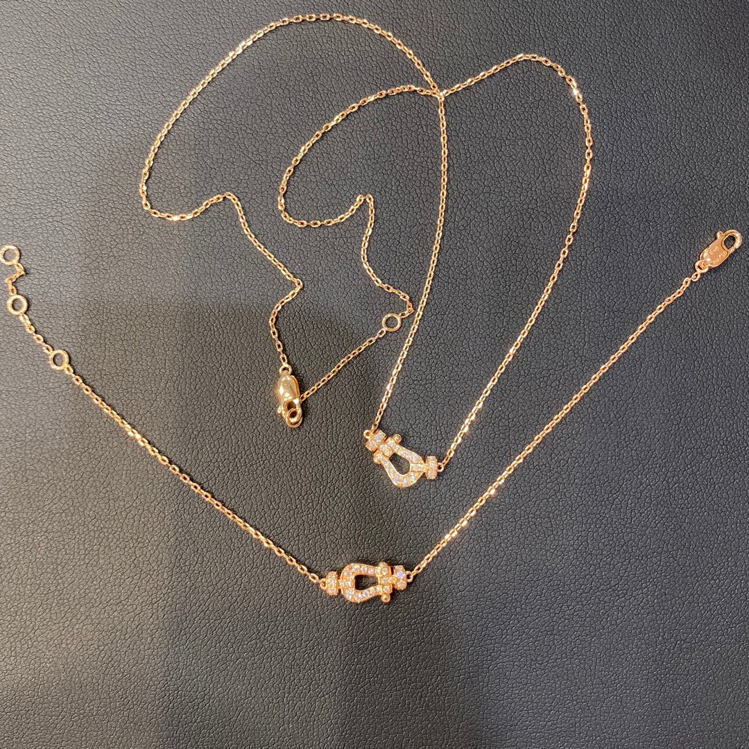 ¡®Dream¡¯FORCE 10 DIAMOND PINK GOLD NECKLACE MINI MODEL