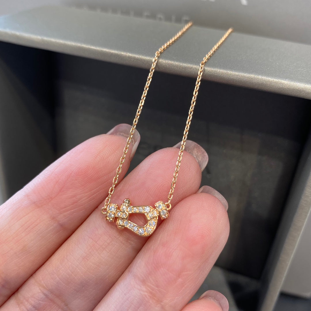 ¡®Dream¡¯FORCE 10 DIAMOND PINK GOLD NECKLACE MINI MODEL