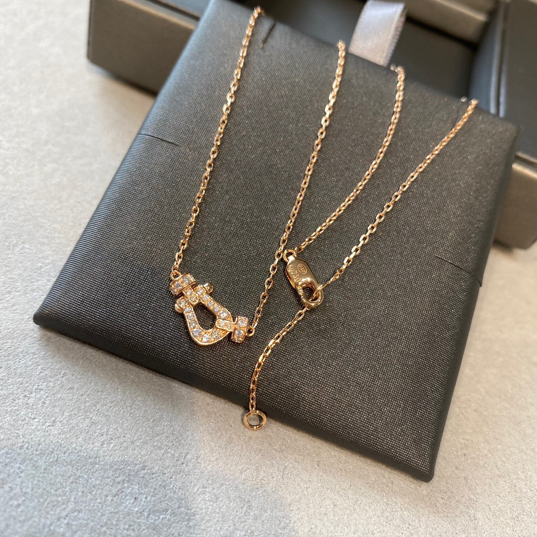 ¡®Dream¡¯FORCE 10 DIAMOND PINK GOLD NECKLACE MINI MODEL