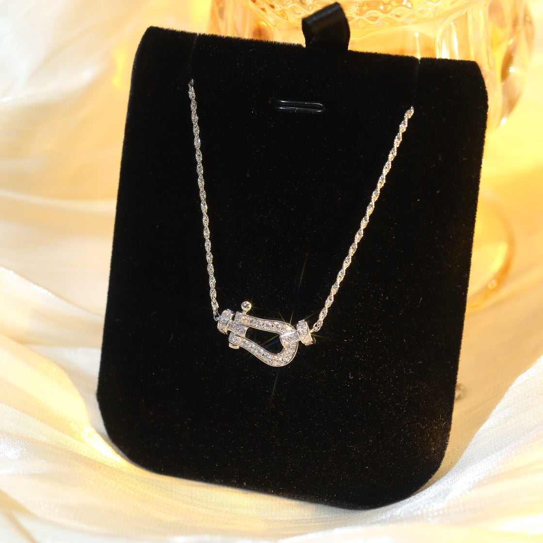 ¡®Dream¡¯FORCE 10 DIAMOND SILVER NECKLACE MINI MODEL