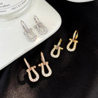 FORCE 10 FULL DIAMOND TROPFENOHRRINGE MITTELGROSS