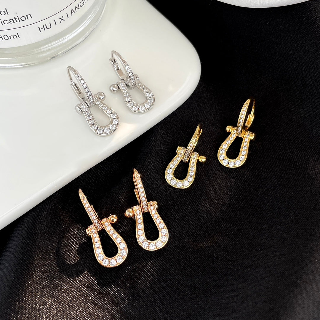 ¡®Dream¡¯FORCE 10 FULL DIAMOND DROP EARRINGS MEDIUM MODEL