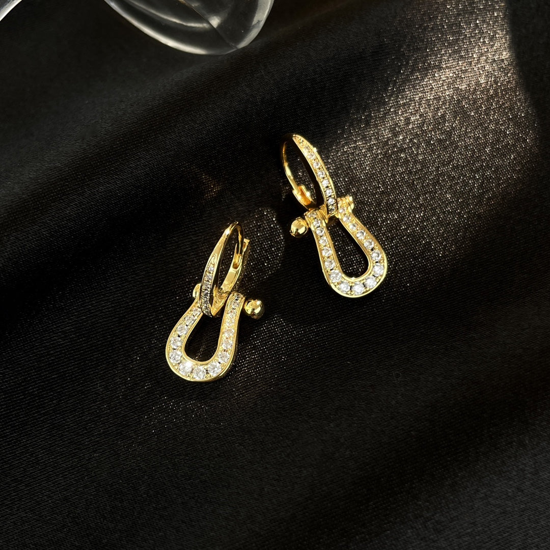 ¡®Dream¡¯FORCE 10 FULL DIAMOND DROP EARRINGS MEDIUM MODEL