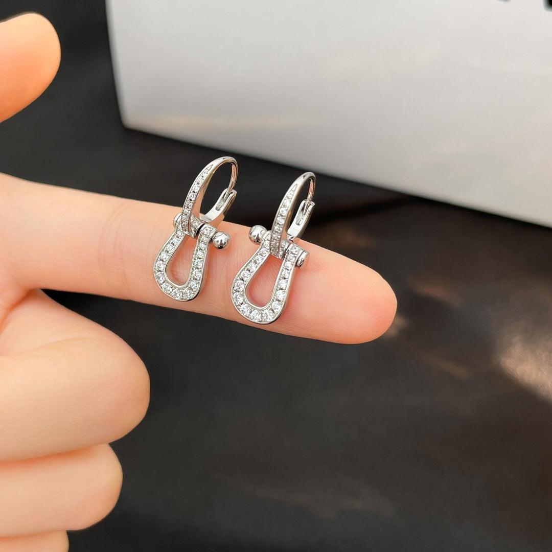 ¡®Dream¡¯FORCE 10 FULL DIAMOND DROP EARRINGS MEDIUM MODEL