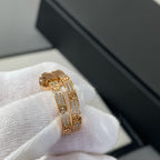 «Dream» LOVE DIAMANT ROSÉGOLD CREOLEN