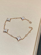 Armband mit 4 MOP Diamanten im ¡®Dream¡¯STAR-Motiv aus Roségold