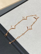 Armband mit 4 MOP Diamanten im ¡®Dream¡¯STAR-Motiv aus Roségold