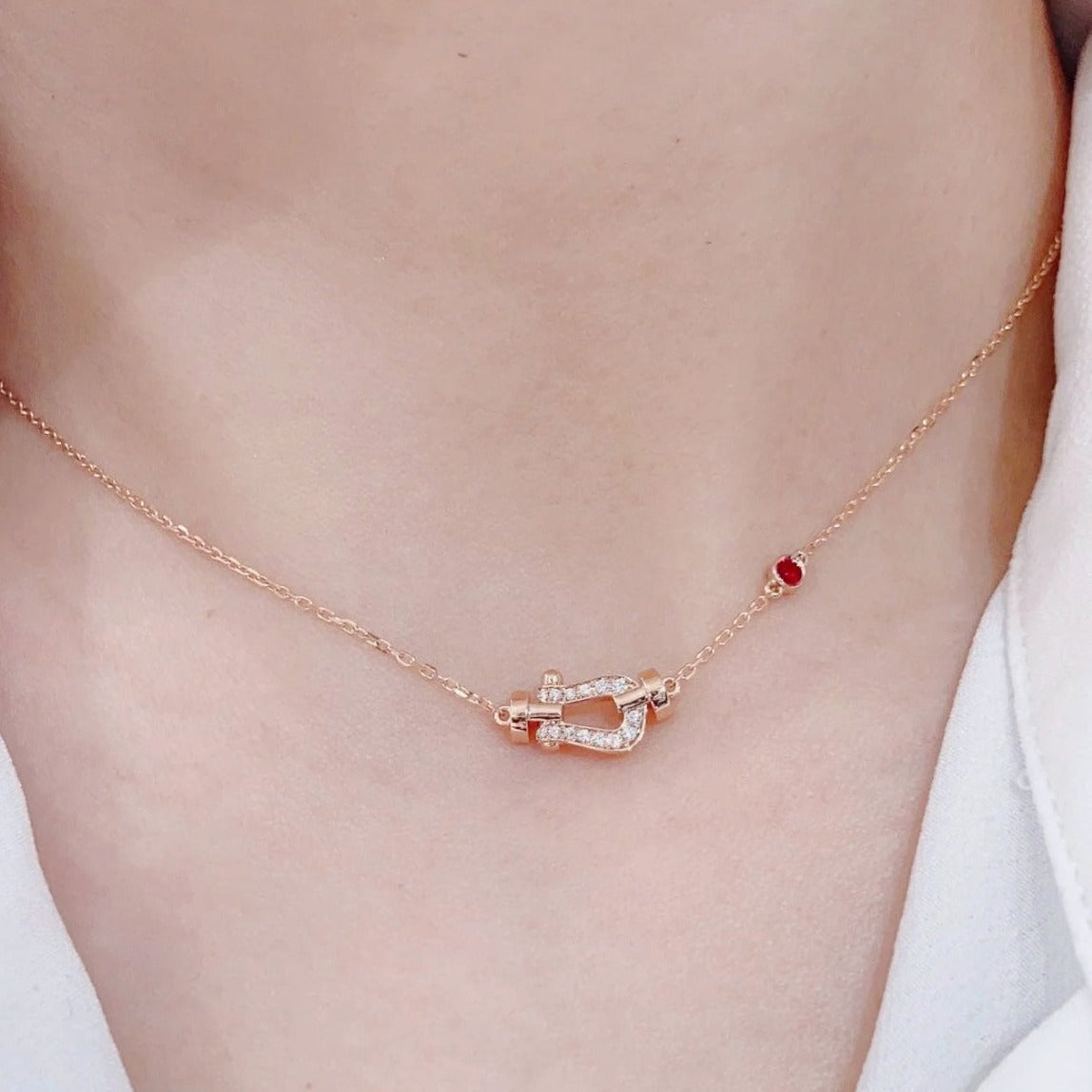 ¡®Dream¡¯FORCE 10 DIAMOND PINK GOLD NECKLACE