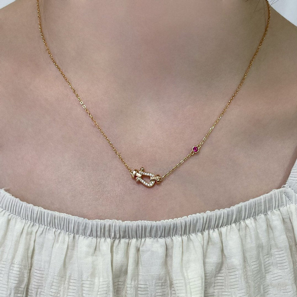 ¡®Dream¡¯FORCE 10 DIAMOND PINK GOLD NECKLACE