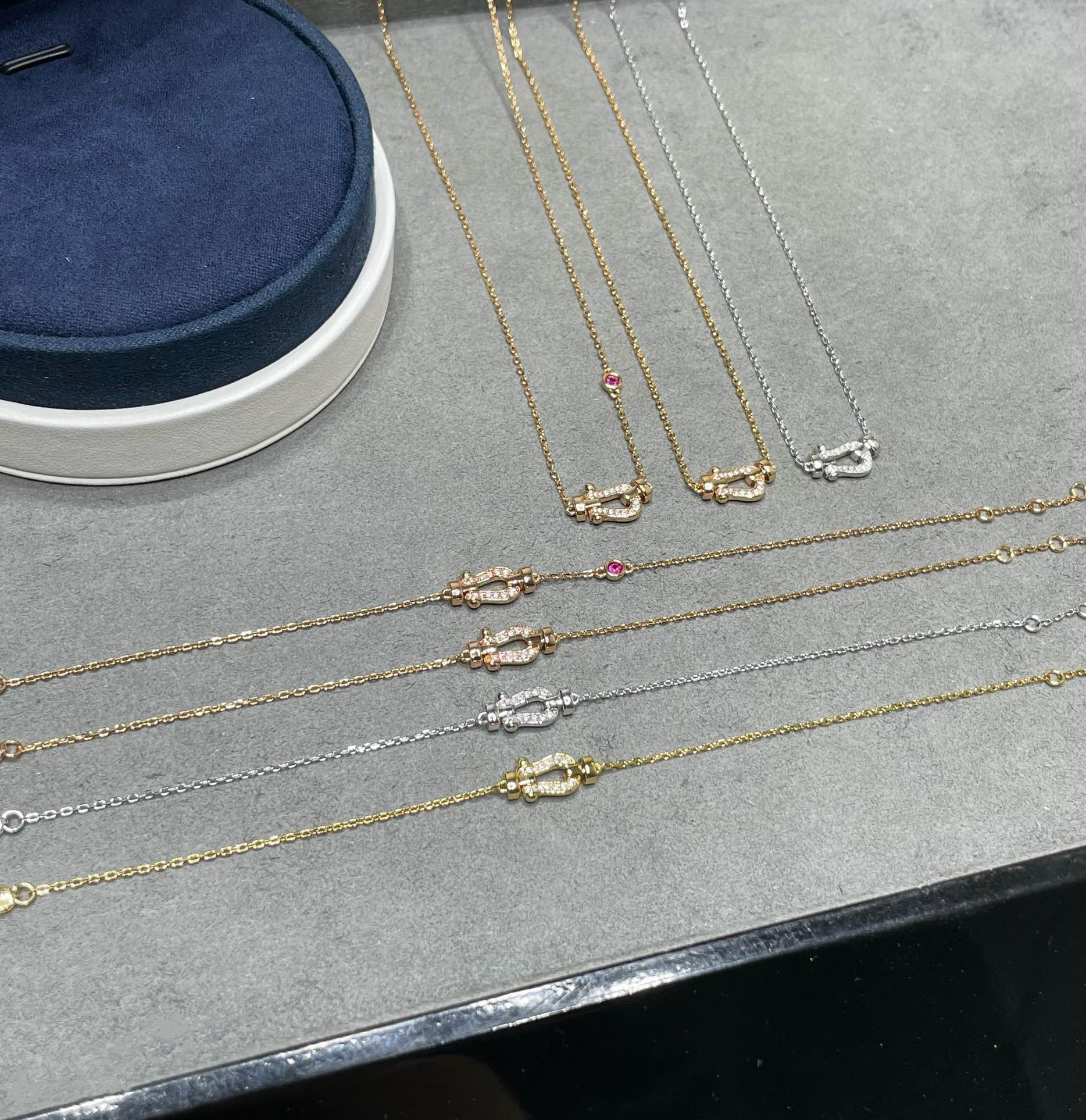 ¡®Dream¡¯FORCE 10 DIAMOND PINK GOLD NECKLACE