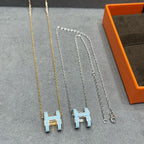 ¡®Dream¡¯POP H SKY BLUE NECKLACE