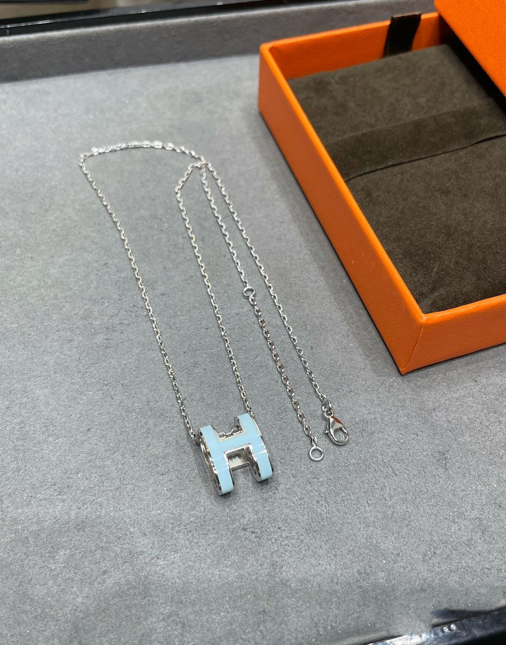 ¡®Dream¡¯POP H SKY BLUE NECKLACE