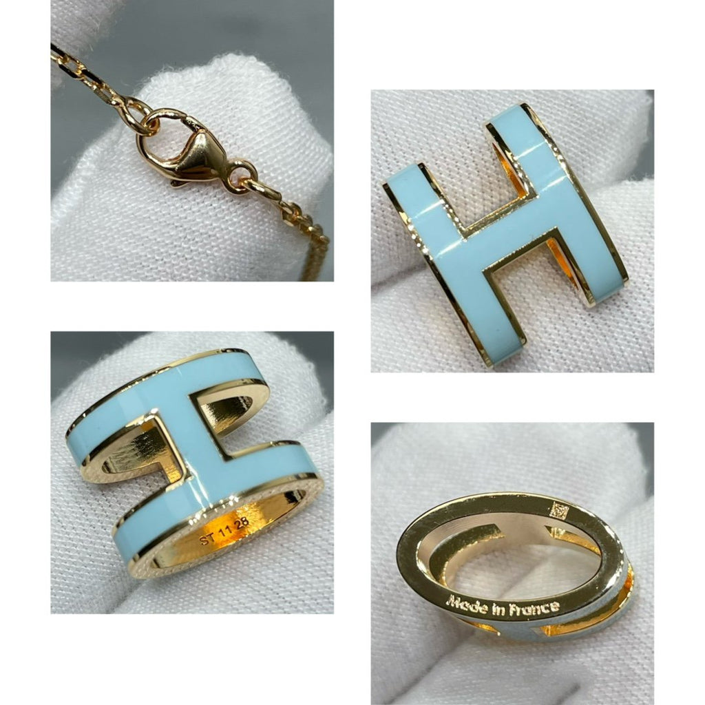 ¡®Dream¡¯POP H SKY BLUE NECKLACE