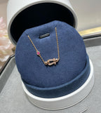 ¡®Dream¡¯FORCE 10 DIAMOND CHAIN LINK PINK GOLD BRACELET
