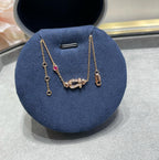 ¡®Dream¡¯FORCE 10 DIAMOND CHAIN LINK PINK GOLD BRACELET