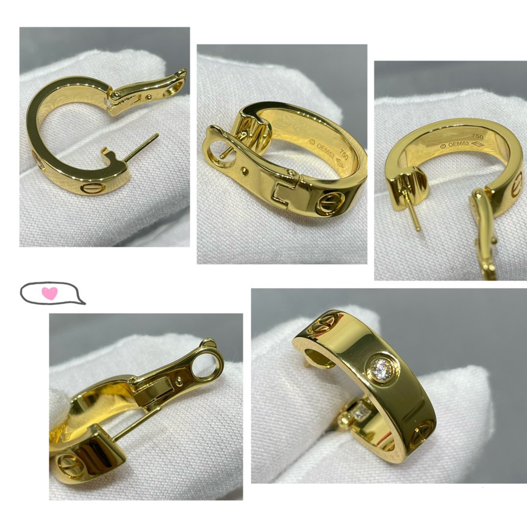 ¡®Dream¡¯LOVE 5.5MM 1 DIAMOND EARRINGS