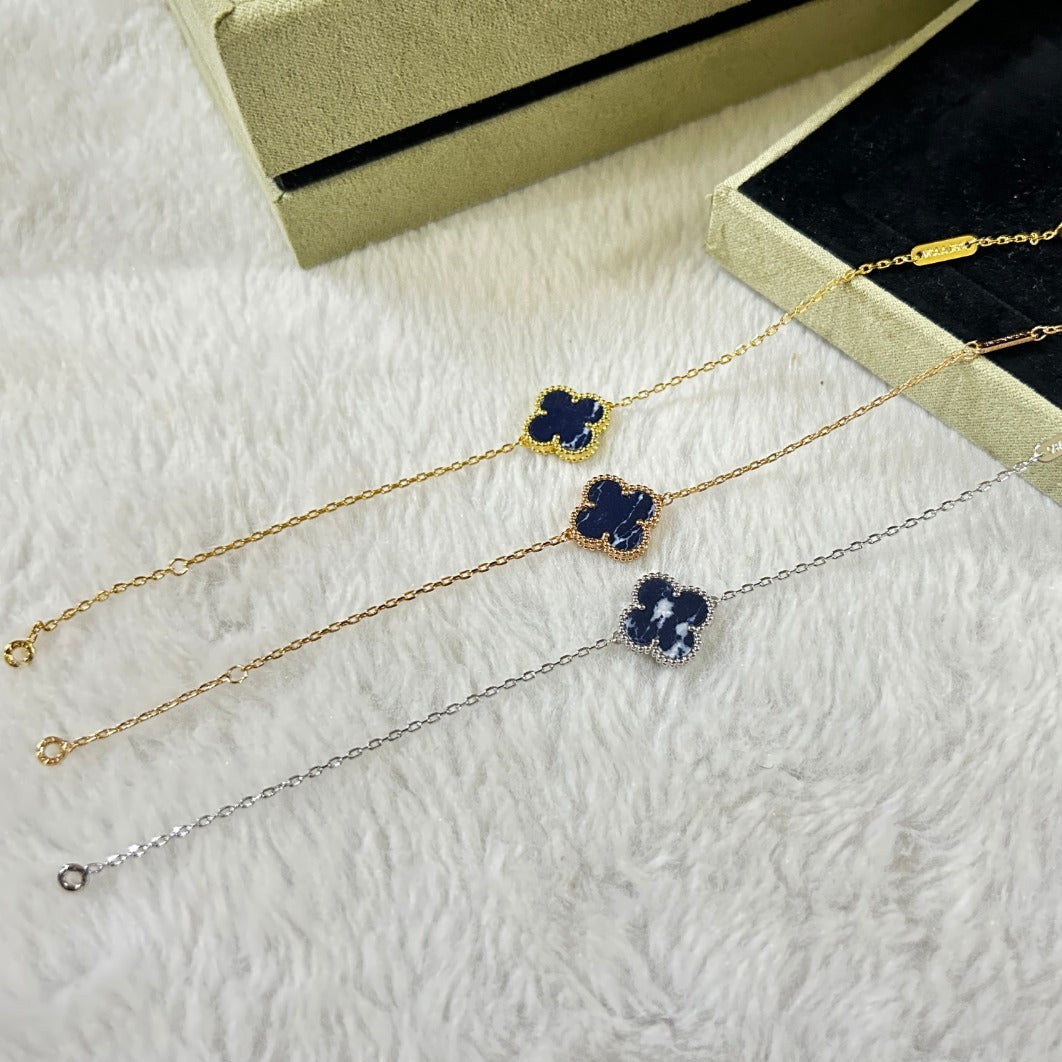 ¡®Dream¡¯CLOVER 1 MOTIF PIETERSITE BRACELET
