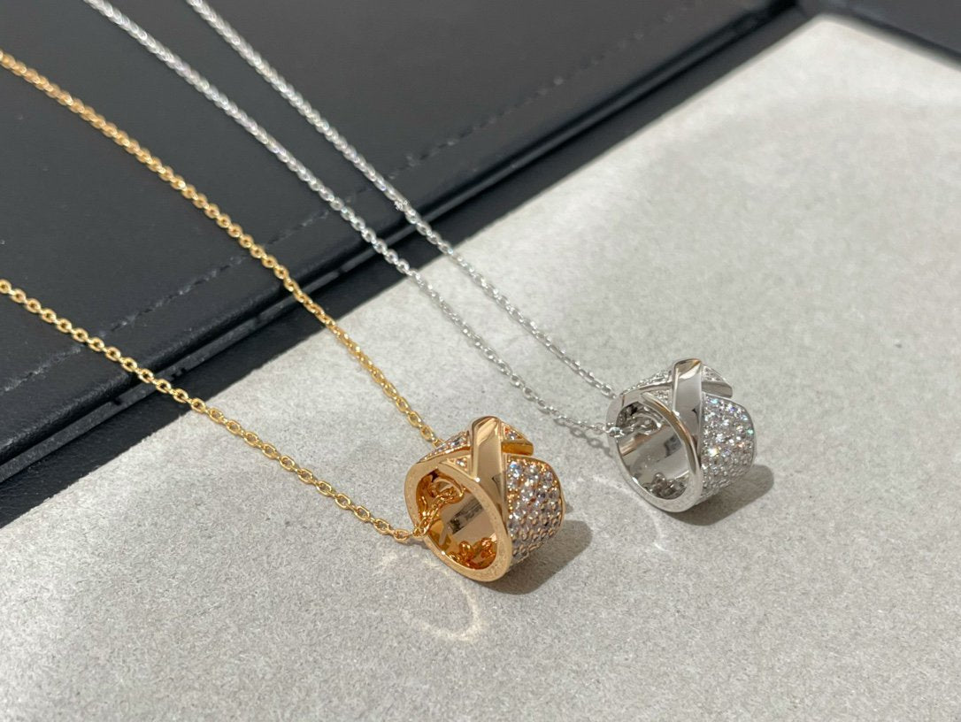 ¡®Dream¡¯LIENS EVIDENCE DIAMOND PAVED NECKLACE