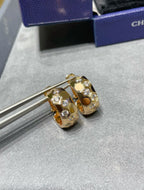¡®Dream¡¯BEE LOVE DIAMOND HOOP EARRINGS