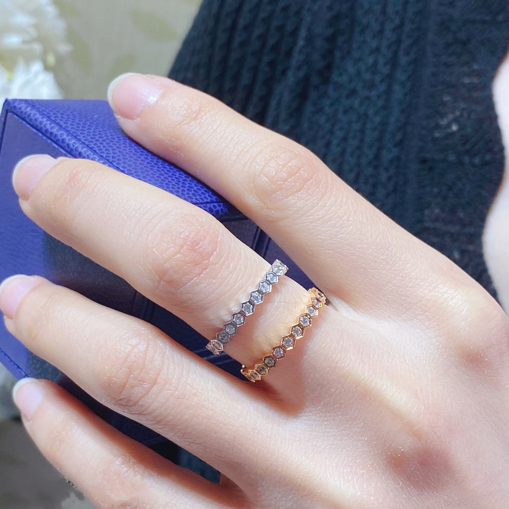 ¡®Dream¡¯BEE LOVE DIAMOND PAVED SMALL RING