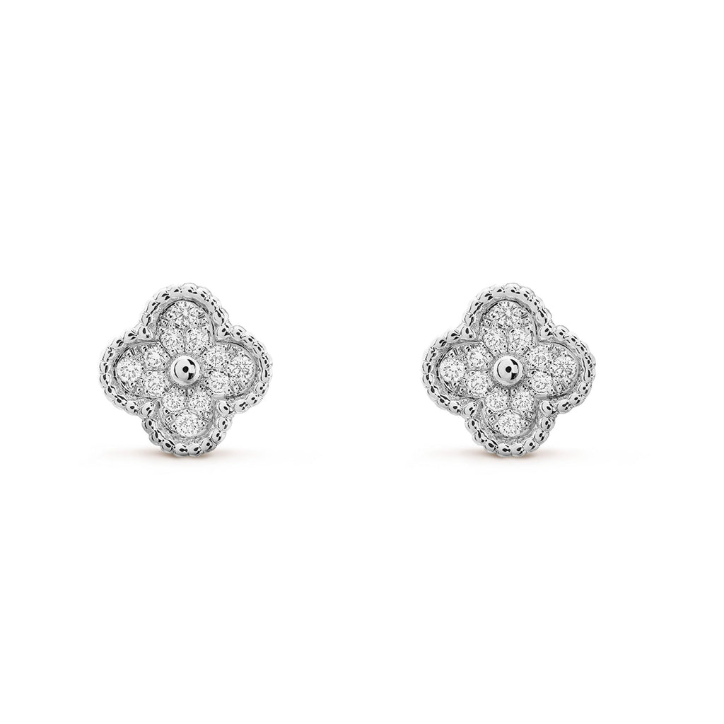 „Dream“CLOVER MINI DIAMANTOHRRINGE