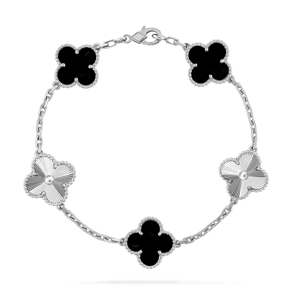 [Dream]New CLOVER 5 MOTIF ONYXS BRACELET COLLECTION