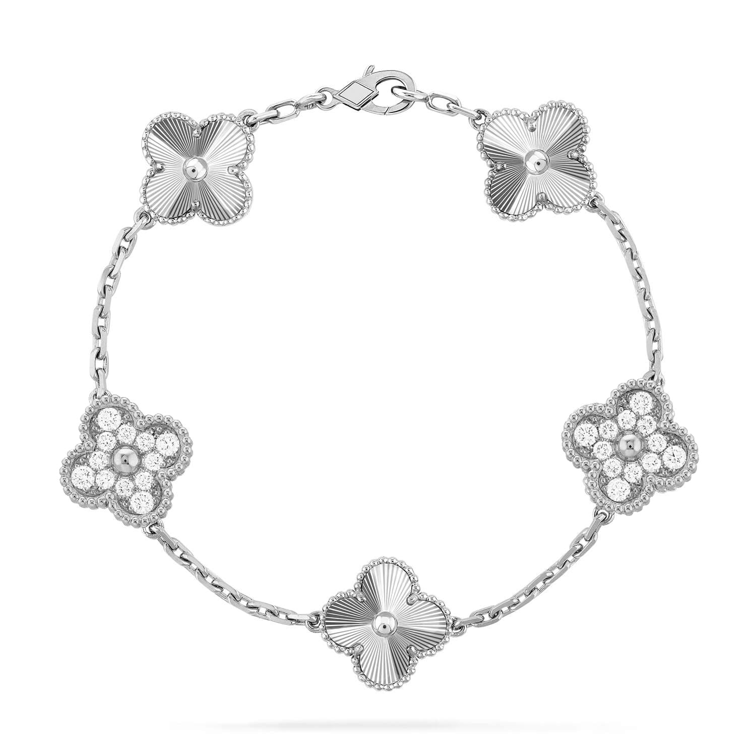 [Dream]New  CLOVER 5 MOTIF LASER BRACELET COLLECTION