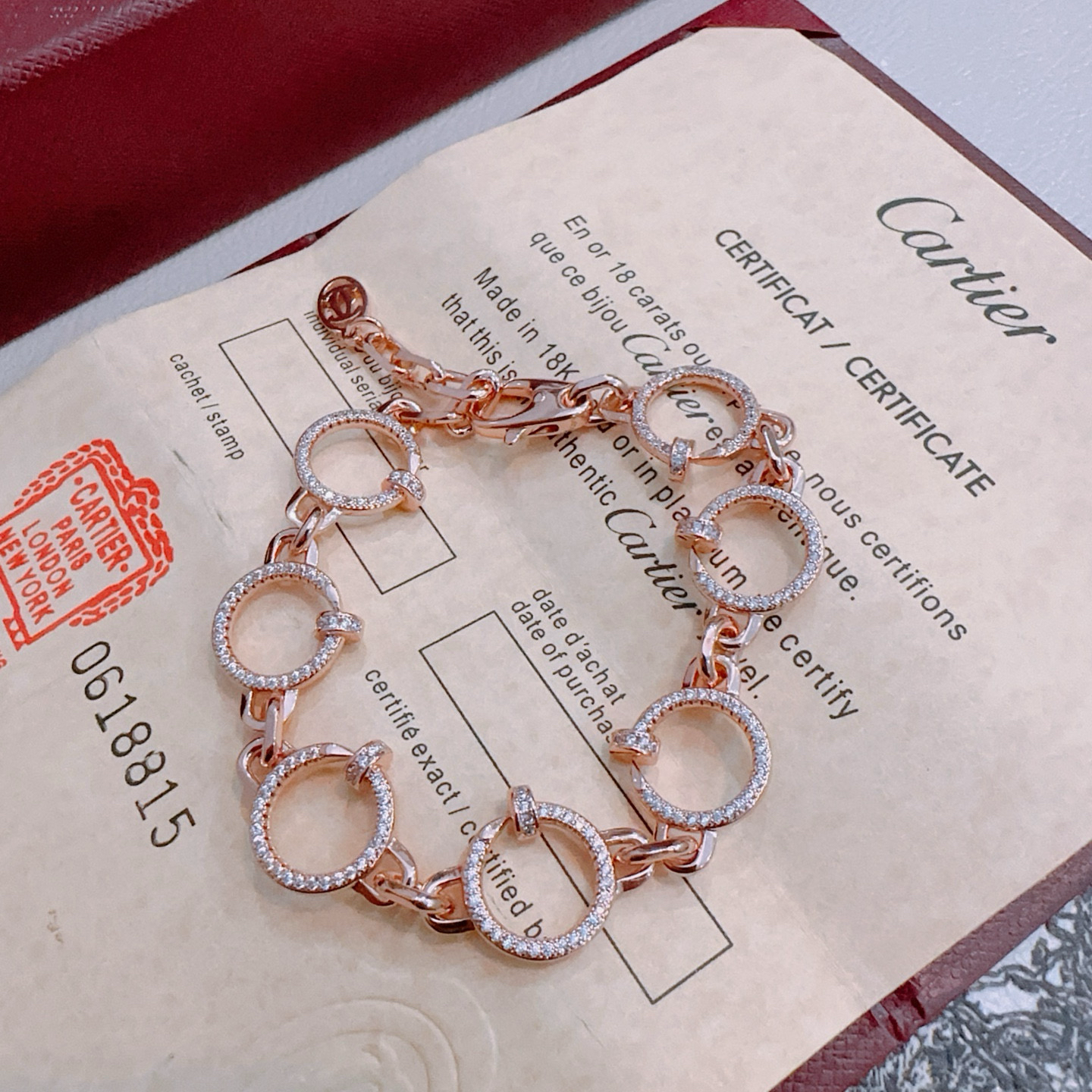 ¡®Dream¡¯LOVE&JUSTE BRACELET DIAMONDS