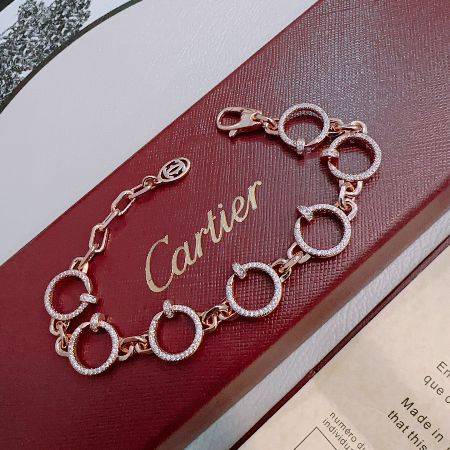 ¡®Dream¡¯LOVE&JUSTE BRACELET DIAMONDS
