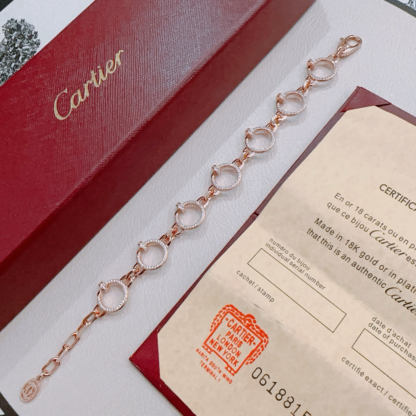 ¡®Dream¡¯LOVE&JUSTE BRACELET DIAMONDS