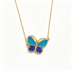 [Dream JURI] 2026 NEW LUCKY BUTTERFLY 1 MOTIFS NECKLACE