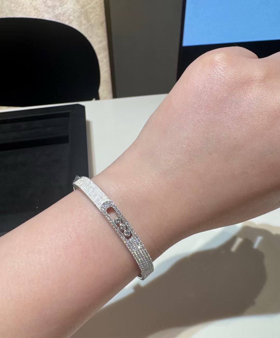 [Dream] 2026 BRAND-NEW FROSTED BRACELET WITH DIAMONDS THREE COLORS