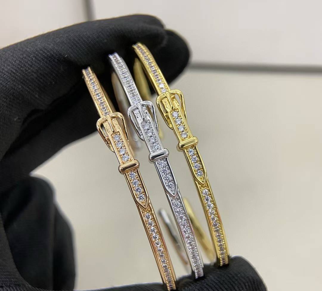 [Dream] DIAMOND-ENCRUSTED BRACELET THREE COLORS