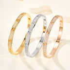 „Dream“ LIEBESARMBAND 4,8 MM DIAMANTBESETZT