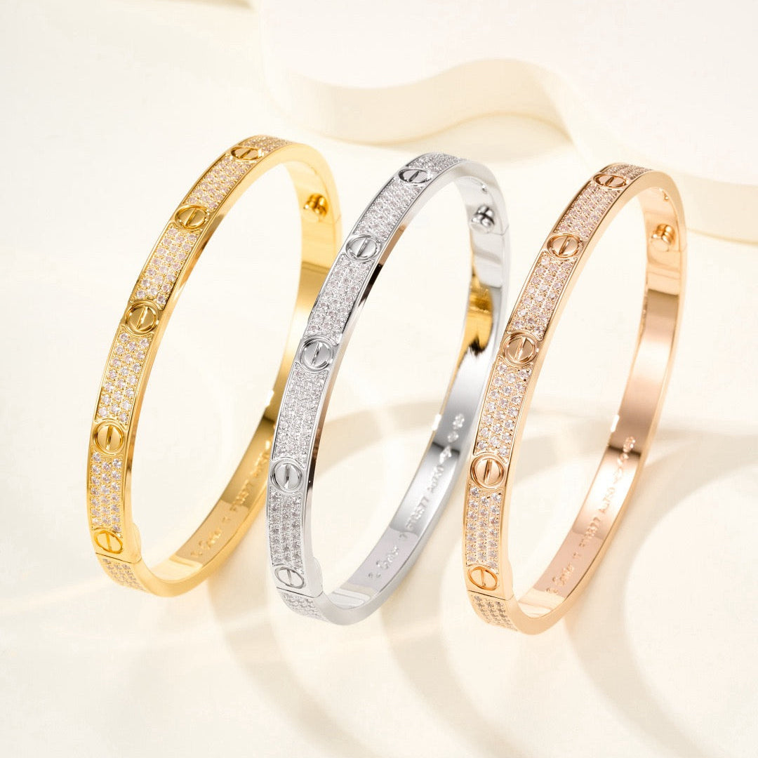 ¡®Dream¡¯LOVE BRACELET 4.8MM DIAMOND-PAVED