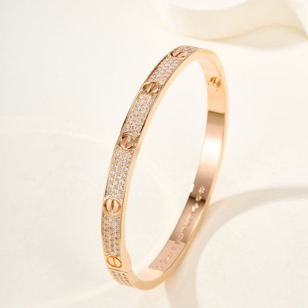 ¡®Dream¡¯LOVE BRACELET 4.8MM DIAMOND-PAVED