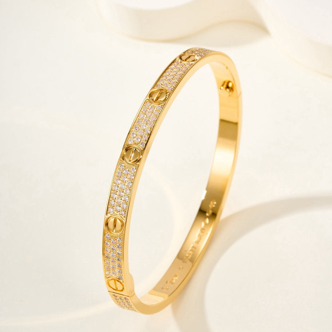 ¡®Dream¡¯LOVE BRACELET 4.8MM DIAMOND-PAVED