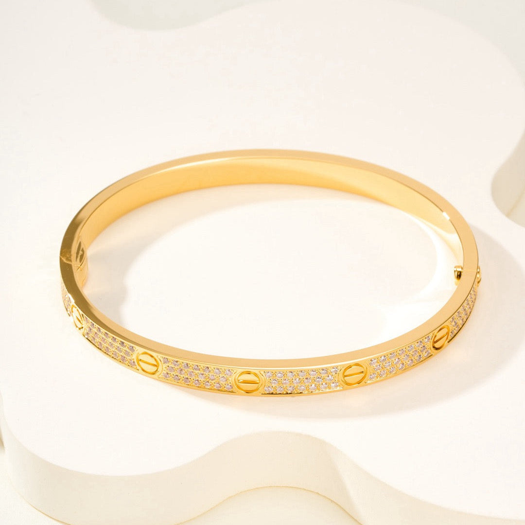 ¡®Dream¡¯LOVE BRACELET 4.8MM DIAMOND-PAVED