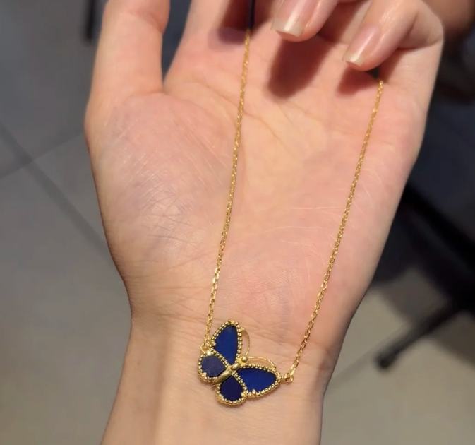 [Dream] BUTTERFLY BLUE   NECKLACE