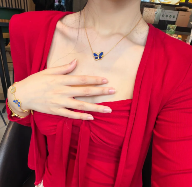 [Dream] BUTTERFLY BLUE   NECKLACE