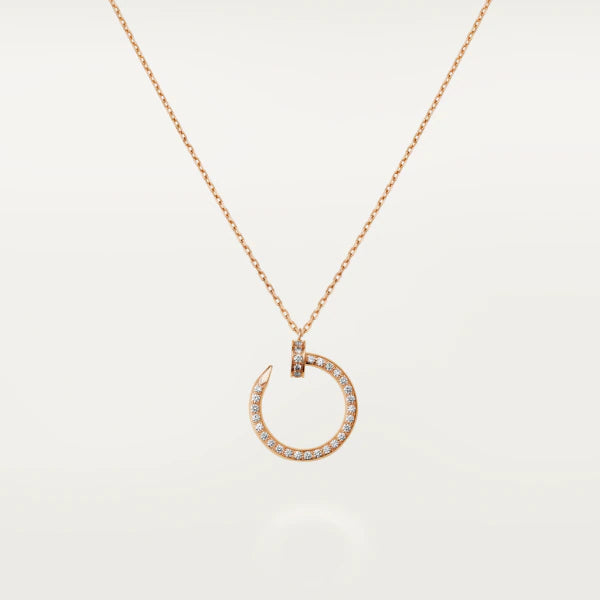 ¡®Dream¡¯JUSTE NECKLACE PINK GOLD DIAMONDS