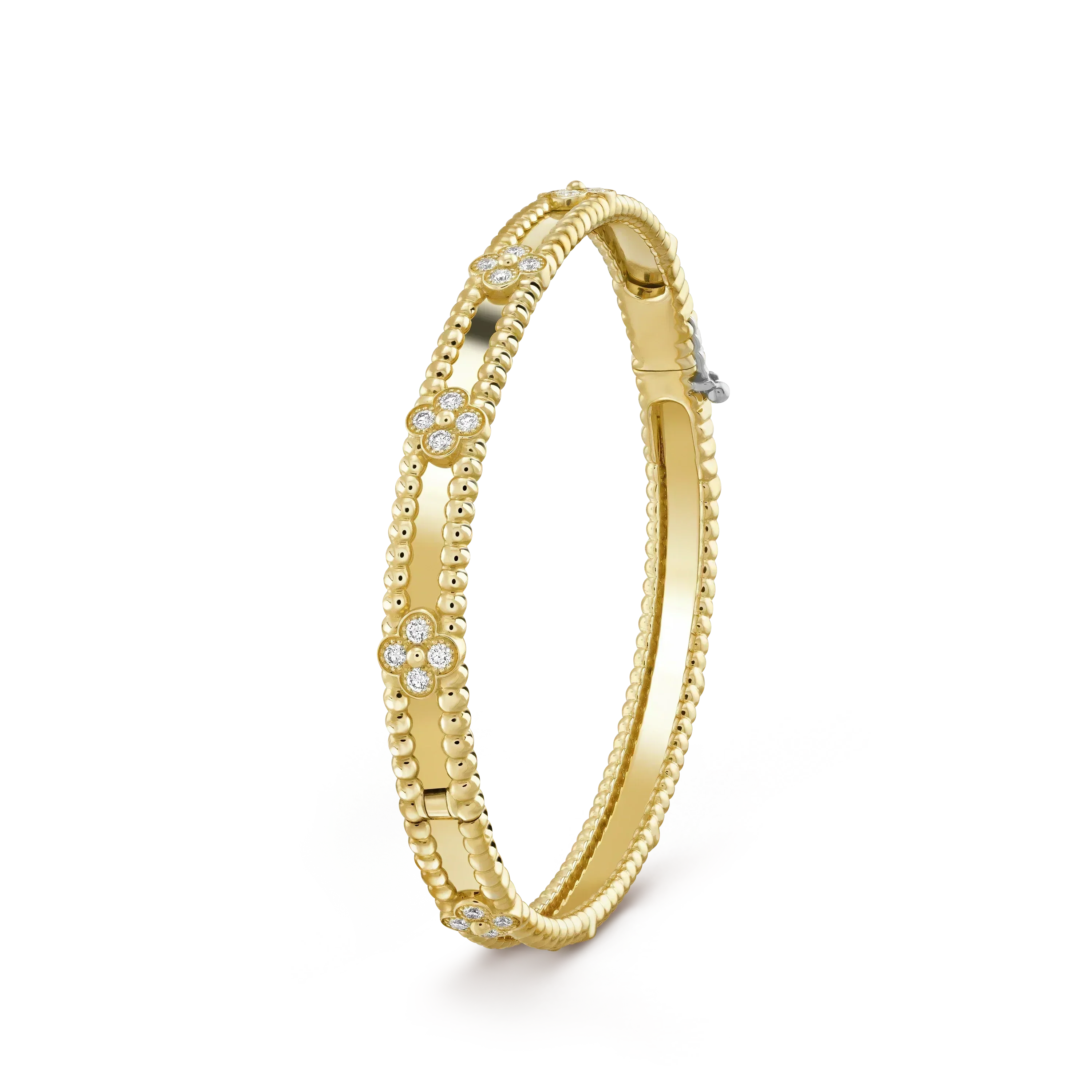 ¡®Dream¡¯CLOVER BRACELET 4MM DIAMONDS