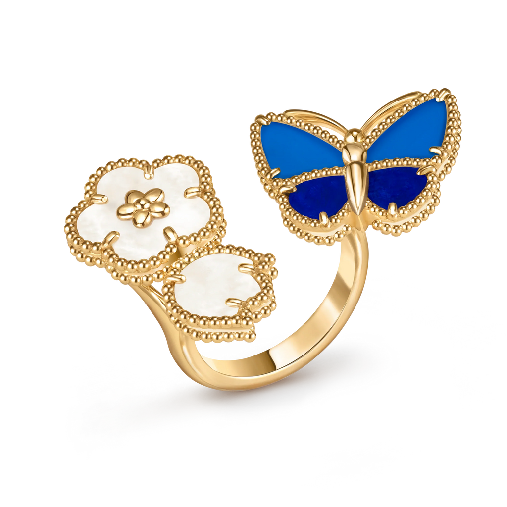 [Dream] 2026 NEUES MODELL FRÜHLING LUCKY 3 MOTIV GOLD RING