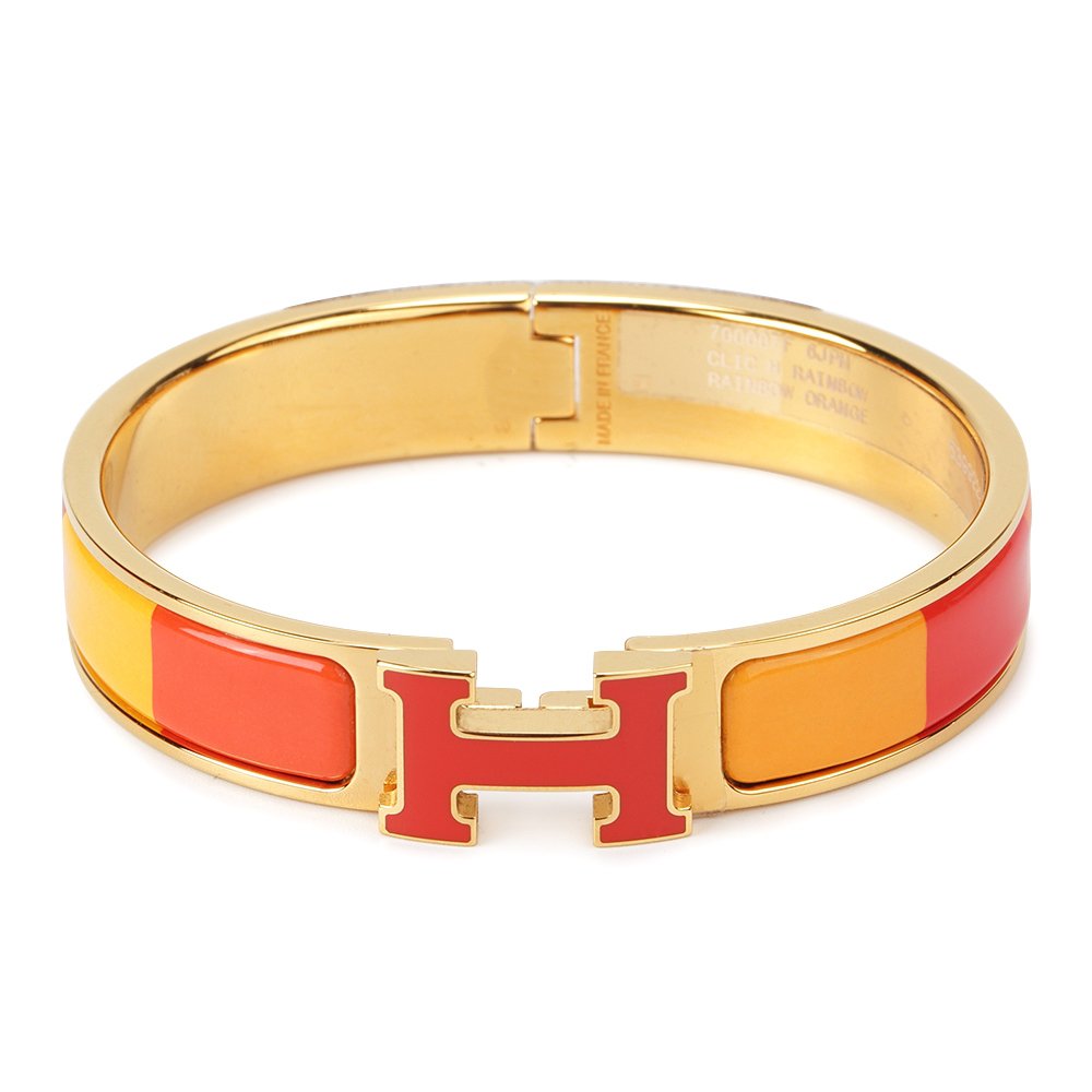 ¡®Dream¡¯H BRACELET ORANGE RAINBOW CERAMIC