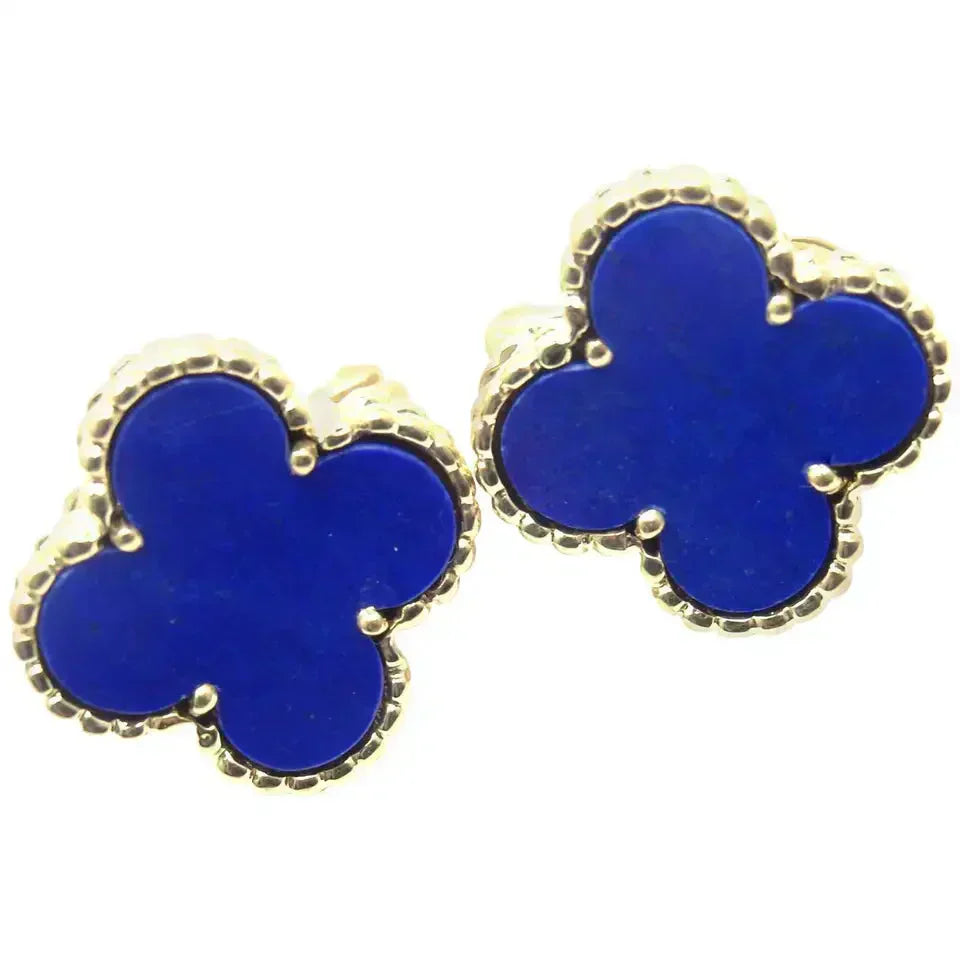 ¡®Dream¡¯CLOVER MINI 9.5MM TURQUOISE EARRINGS